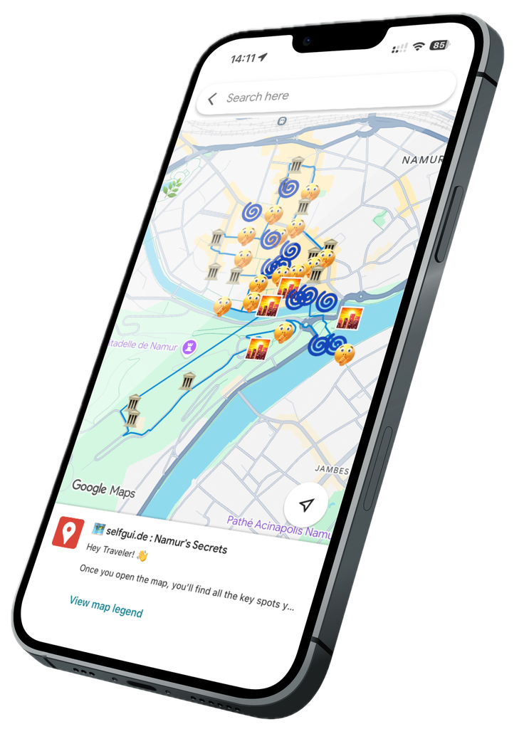 🗺️ selfguide - Namur Secrets