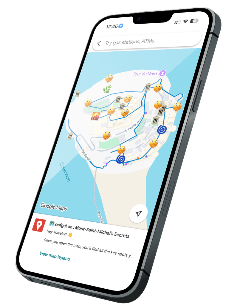 🗺️ selfguide - Mont Saint Michel's Secrets